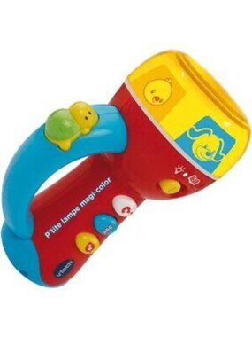 NIB VTech Spin & Learn Color Flashlight - Educational Musical Toy 1-3Y (French ）